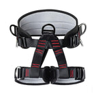 Climbing belts, Thicken Professional Half Body Safety Belt Climbing Gear for Tree Climbing, Fire Rescue, Rappelling and Other Outdoor Adventure Activities