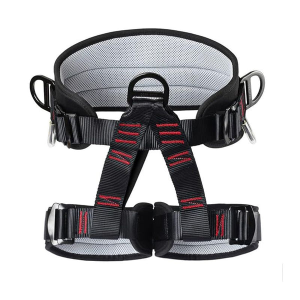 Climbing belts, Thicken Professional Half Body Safety Belt Climbing Gear for Tree Climbing, Fire Rescue, Rappelling and Other Outdoor Adventure Activities