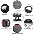Climbing belts, Thicken Professional Half Body Safety Belt Climbing Gear for Tree Climbing, Fire Rescue, Rappelling and Other Outdoor Adventure Activities