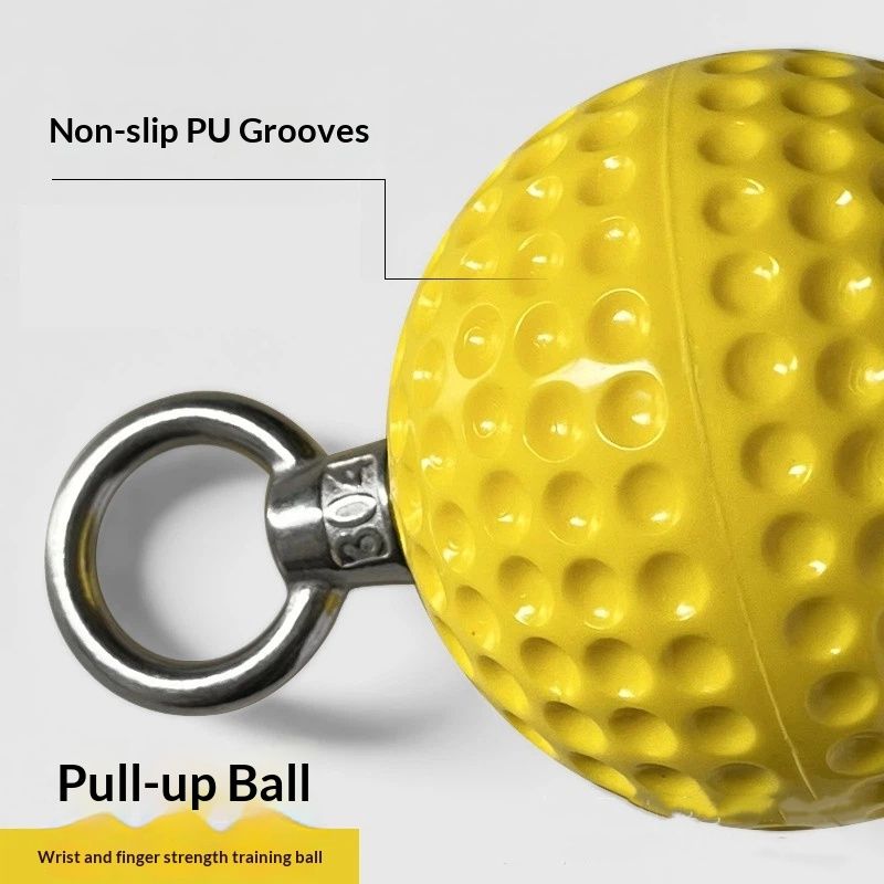 Pull Up Grips Ball Grip Strength Trainer, Climbing Grip Strength Training Pull Up Grips Handles, Cable Machine Attachments, Pull Down Attachment for Hand Wrist Finger（7cm）