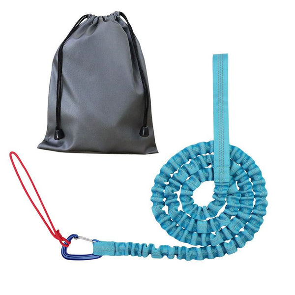 High Strength Bicycle Bungee Tow Rope for Kid's Bike - Blue