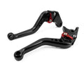 Short Brake and Clutch Levers for, Motorcycle levers-Black，Motorcycle short handle Suitable for  MT07 MT09 2013-2021 MT07/Tracker MT09（15cn)