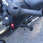 Short Brake and Clutch Levers for, Motorcycle levers-Black，Motorcycle short handle Suitable for  MT07 MT09 2013-2021 MT07/Tracker MT09（15cn)