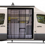 Screen  Sliding Door Van Screen Mesh Curtains Easy to Install and Remove, Universal Fly Screen  Campervans, 71"(H) x 59"(W)