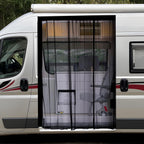 Screen  Sliding Door Van Screen Mesh Curtains Easy to Install and Remove, Universal Fly Screen  Campervans, 71"(H) x 59"(W)