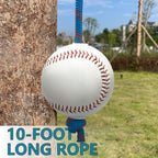 Baseball Softball Batting Swing Hitting Trainer Aid – Enhance Hitting Skills with Combined Tee and Front Toss for Easy Drills – Ideal for Improving Batting Precision blue