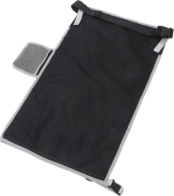 Portable Toddler Airplane Seat Extender Travel Bed (Black)