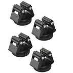 Magnetic Broom Holder,4PCS Anti-Slip Magnetic Mount Storage Broom Holders with Rubber Grippers,11lbs Heavy Duty Magnetic Tool Holder for Work Garage Laundry Kitchen RV Van Accessories
