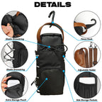 Magnetic Gym Bag,Magnetic Water Bottle Holder for Gym,Small Gym Bag for Men and Women,Gym Gifts & Gym Accessories（Excluding kettle）