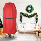 Upright Christmas Tree Storage Bag,Oxford Fabric Tear Resistant Adjustable Christmas Tree Storage Bag for 9 FT Assembled Trees（Excluding Christmas tree）