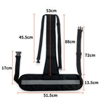 Wheelchair Safety Belt,T-Shape Chair Waist Lap Strap Prevent Tilting or Falling,Patients Safety Harness Fixed Elderly Belt with Easy Release Buckles for Patient,Elderly & Disabled (Black)