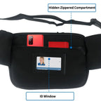 Nurse Belt Pack with Multi-Compartment Tool Strap Practical with Medical Equipment Pocket and Tape Holder for Stethoscope Bandage Scissors or other Supplies Black(oniy bag)