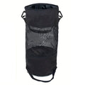 2 Pack Boat Trash Bag, Portable Trash Mesh Bags, Boats Trash Can Boat Garbage Container Boat Accessories for Boat Kayak Camper Fishing Cabin Storage Men Women Adult（black）