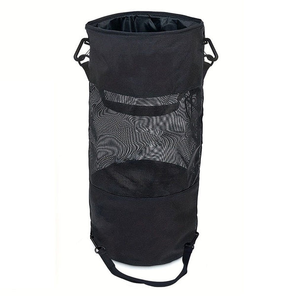 2 Pack Boat Trash Bag, Portable Trash Mesh Bags, Boats Trash Can Boat Garbage Container Boat Accessories for Boat Kayak Camper Fishing Cabin Storage Men Women Adult（black）