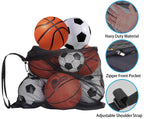 Drawstring Ball Bag - Organize, Store, and Transport Your Sports Basketball, Volleyball, Baseball, Swimming Gear with Ease