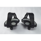 Exercise Bike Pedals with Straps for Bike, Spin Cycling Bike, Indoor Exercycle Bike, Stationary Recumbent Bicycle Replacement Parts