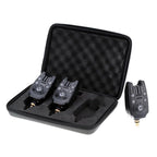 Fishing Bite Alarm Indicator Set LED Fishing Alarms 3 Extendable Aluminum Banksticks with Waterproof Tool Bag, Fishing Rods Set Bank Poles Set for catfishing