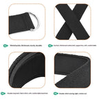 2 Pcs Pilates Straps - Double Loop Ring Straps for Reformer, Padded, Home Gym Workout Yoga exercise accessories