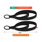 2 Pcs Pilates Straps - Double Loop Ring Straps for Reformer, Padded, Home Gym Workout Yoga exercise accessories