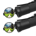 2 Pcs Bicycle Mirror for Handlebars - Mini Rear View, Foldable, 360 Rotatable Universal Mirror for Road Bike With Rubber Mounting Sleeve（28-32mm）