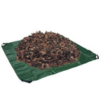 1.5x1.5m- Extra Strength for Easy Clean Ups - Forms into Bag - Best Leaf Tarp - Useful for Covering Bikes, Furniture, Etc.