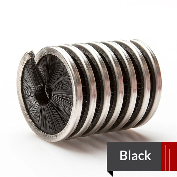 Health Gear Rope Brush, Rope Cleaner Climbing, Nylon Stainless Steel Climbing Rope Cleaner, Black Rope Cleaning Brush for Rope Way Mountaineering Cave Exploration Aerial Work