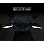 Motorcycle Handlebar Muffs Gloves Riding Cycling Mittens for Scooter E-Bike Snowmobile Cold Weather Waterproof Windproof Thermal Gloves （With reflective strip）