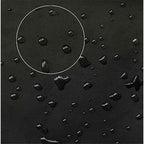 Outdoor Playhouse Cover, Plastic Playhouse Special Waterproof Covers  Double Stitched Seam, All-Weather Protector (Black 210D 145*145*160cm)