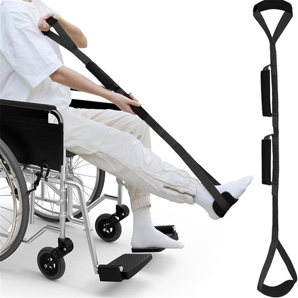 Multi-Loop Leg Lifter Strap for Mobility Assistance