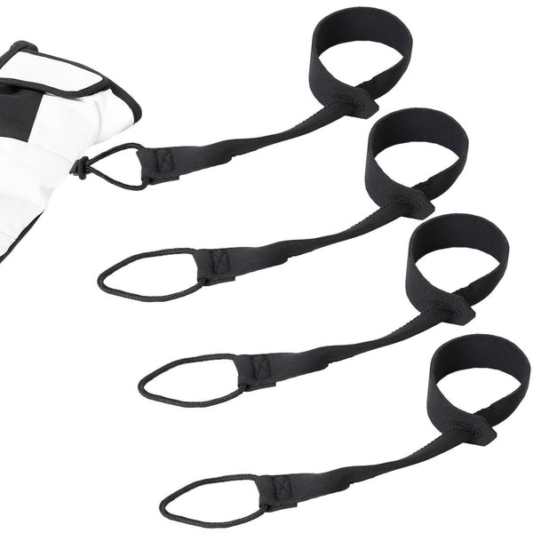 Unisex Extended Ski Glove Wrist Straps 4 Pack