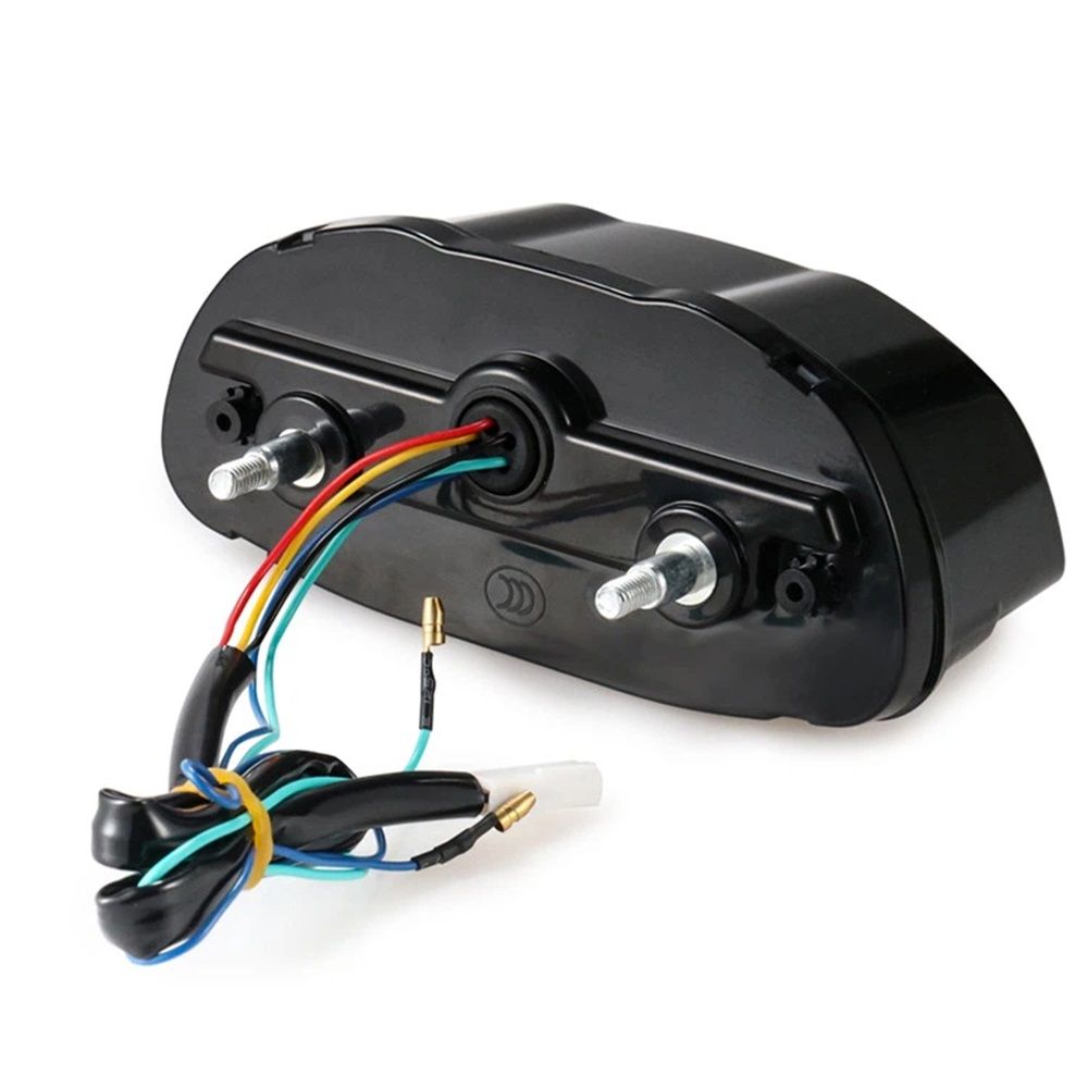 Motorcycle Brake Tail Light Integrated Turn Signals Compatible  Cruiser Sportbikes Touring Dirt Bike Standard Street Bikes