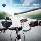 Bike Phone Mount, Universal Bike Cell Phone Holder, 360° Rotatable, Silicone Bicycle Phone Mount Compatible with iPhone 15/14/13/Pro Max/Pro/mini/12/11/Xs/Max/Xr/X/7/8/Plus, 4.0''~6.7'' Cellphones