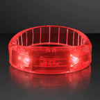 LED Fashion Light Up Bracelets,Blue Fashion Light Up Bracelet,Concert luminous wristband interactive fluorescent wristband,Red and Blue，10pcs，Contains battery