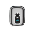 Metal Mini Electric Shaver for Travel Men– Smooth & Close Shave, Portable USB-C Rechargeable Razor with Cap, Waterproof Wet/Dry, Ideal Gift for Dad Husband Boyfriend – gunmetal gray