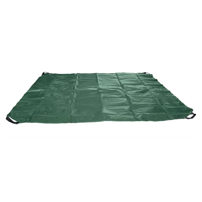 Goods Drawstring Tarp -1.98x1.98m Extra Strength for Easy Clean Ups - Forms into Bag - Best Leaf Tarp - Useful for Covering Bikes, Furniture, Etc.