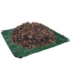 Goods Drawstring Tarp -1.98x1.98m Extra Strength for Easy Clean Ups - Forms into Bag - Best Leaf Tarp - Useful for Covering Bikes, Furniture, Etc.