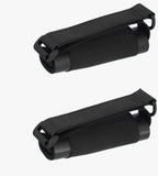 2pcs Disabled Eating Aids Utensil Holders Eating Assistance Hand Cuff for Holding Spoon, Fork, Cutlery Adjustable Nylon Gripping Strap for Limited Mobility, Weak Grip,