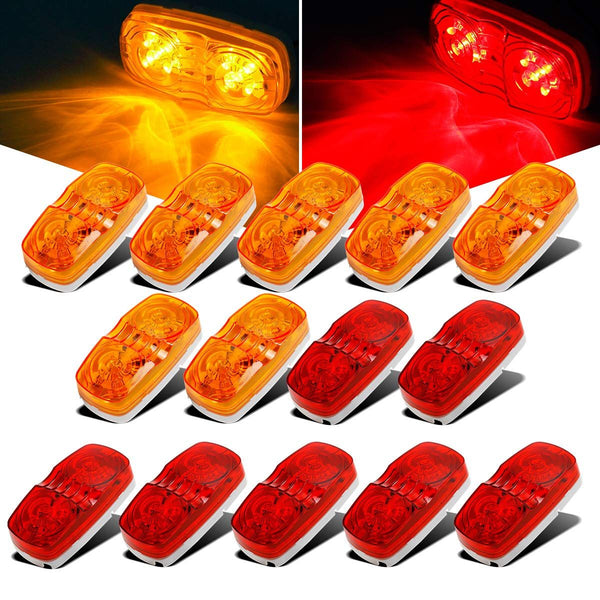14 Pcs Multifunction Trailer Lights for Trailers, RV, Camper Truck
