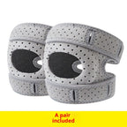 Knee Brace,a pair Knee Brace for Women Men,Pain Relief Adjustable Patellar Tendon Support Sleeves Brace Knee Joint Strap for Hiking,Tennis,Arthritis,Running,Football,Injury Recover(Grey,L)