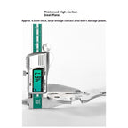 Bicycle Pedal Wrench Heavy Duty Handle - Road Bike Pedal Removal Spanner Tool - Long Handle 15/24mm  silver