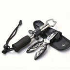 Fishing Tool Kit, Fish Gripper Stainless Steel Fish Plier with Carry Bag for Fresh and Saltwater Fishing
