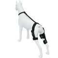 Dog Knee Brace Dog Brace Hind Leg Dog Knee Brace with Extra Collar and Support Treats Kneecap Dislocation Arthritis（S）