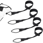 4 Pcs Extended Straps - Unisex Ski Strap for Hanging gloves, Narrow Wrist Leash for Gloves, Glove Tether for Adult, Winter Ski Glove Leash Wrist Strap