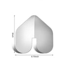 2 Pcs Bow Guard for Boats- Stainless Steel Boat Bow Protector Notched- Bow Keel Guard with Adhesive for Protection Boats Ships from Wear and Scratches