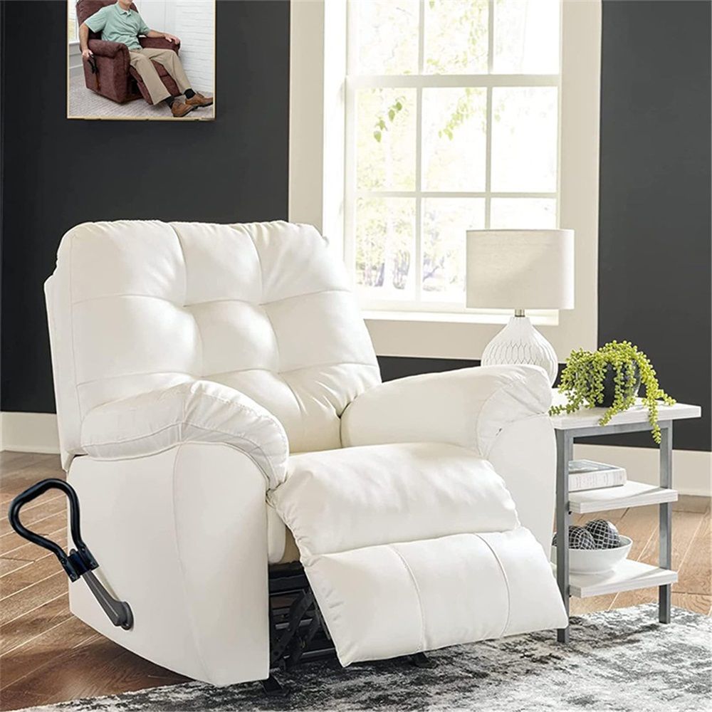 Recliner Handle Extender, Recliner Lever Extender for Lazy Boy, Heavy Duty Steel Oversized Recliner Chair Hand Lever Extender Make Raising & Lowering Leg Rest Easier