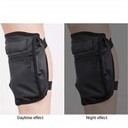 2 pack Cell Phone Holster for and Hikers, Non-Slip Band Smartphone Holder with Adjustable Straps, All Purpose Sport Bag Sport Leg Band for Running, Walking, Equestrian, Black