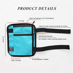 2 pack Cell Phone Holster for and Hikers, Non-Slip Band Smartphone Holder with Adjustable Straps, All Purpose Sport Bag Sport Leg Band for Running, Walking, Equestrian, Black