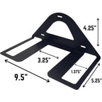 Elite Ping Pong and Table Tennis Storage Rack,  Slot for Balls Slot for Paddles, Ping Pong Ball Holder, Hardware Included