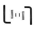 Two Pack Gate Spring Latch Repair Kits 819T Fits Carry-On ATV Top Rail & Tandem Trailers Trailer Gate Spring Latch Kit  for Carry-On Utility Trailers
