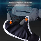 Tough Outdoors Adult Ski Mittens - Waterproof Winter Gloves Men & Women - Thermal Fleece Lining for Cold Weather Gear（XL）